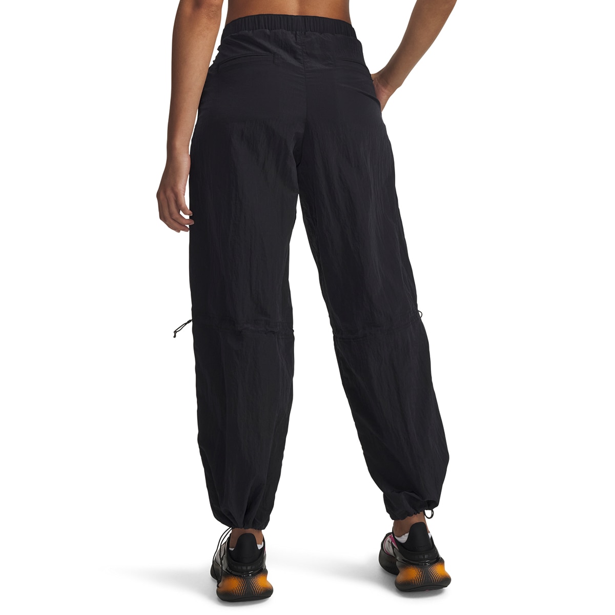 Calças Casual de Mulher UA Rival Woven Bungee Pant Preto-2