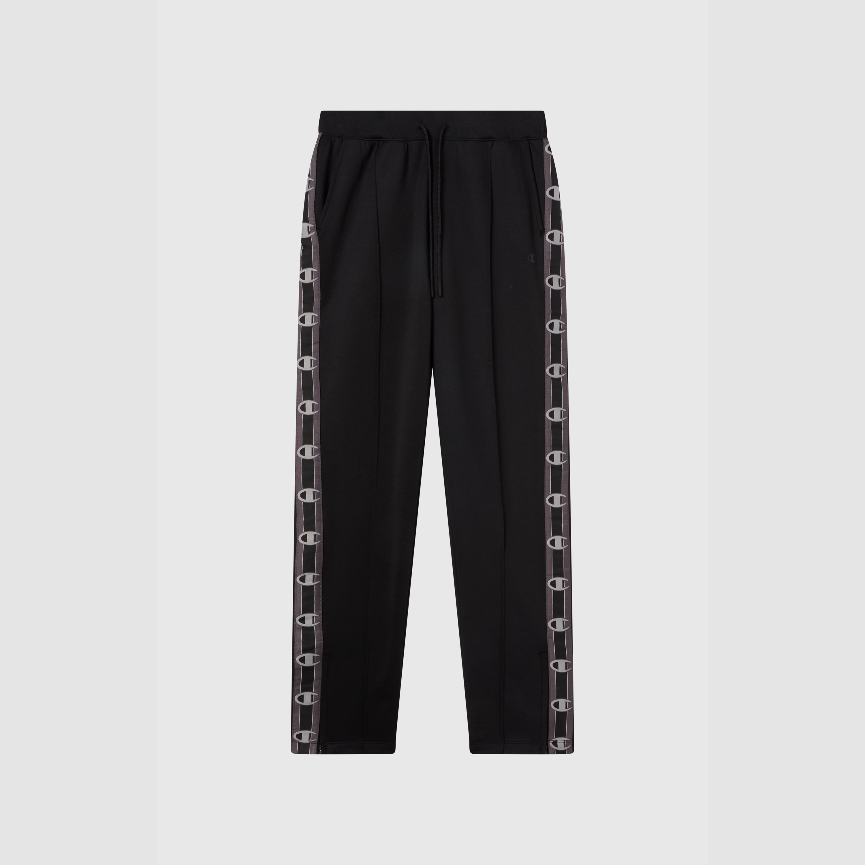 Calças de Mulher Straight Hem Pants Preto-3