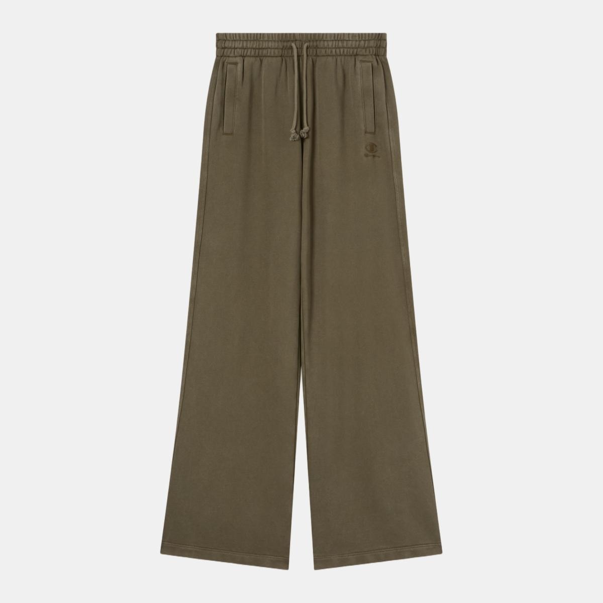 Calças de Mulher Wide Leg Pants Verde-5