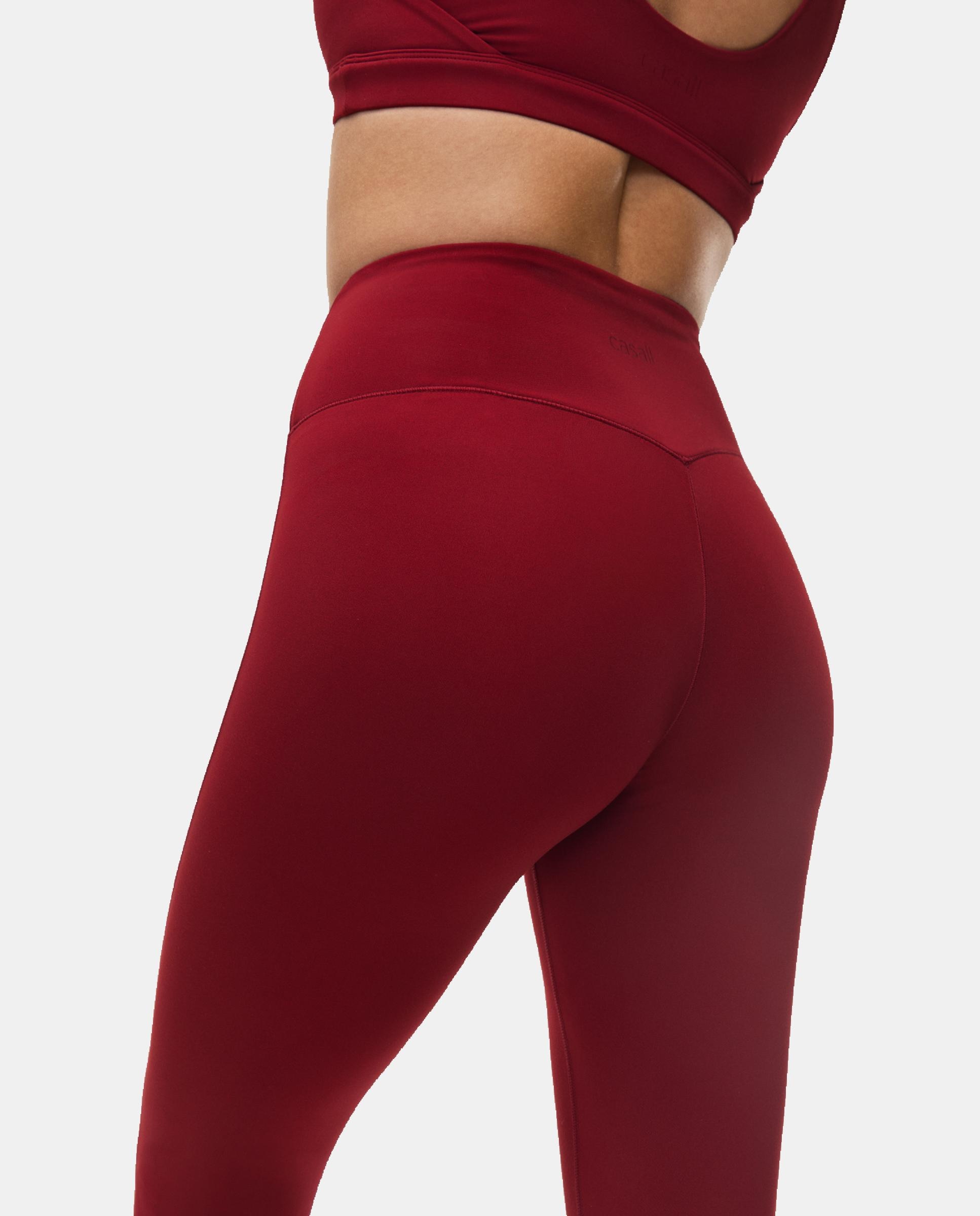 Pantalones de Yoga y Pilates de Mujer Casall Soft Touch Flared Pants CASALL - Granate Granate-7