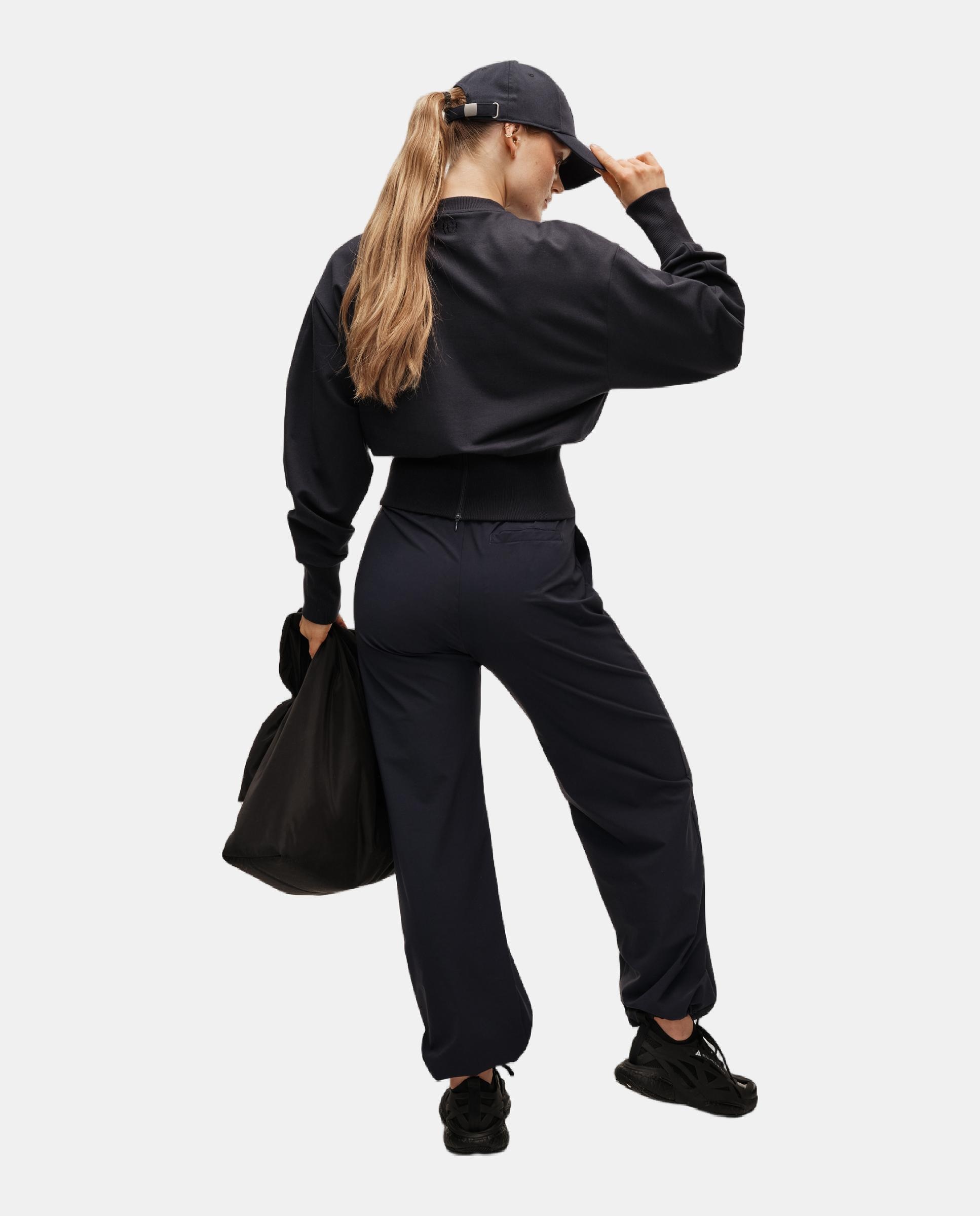 Pantalones de Yoga y Pilates de Mujer Casall Logo Elastic Barrel Pant CASALL - Azul oscuro Azul oscuro-6
