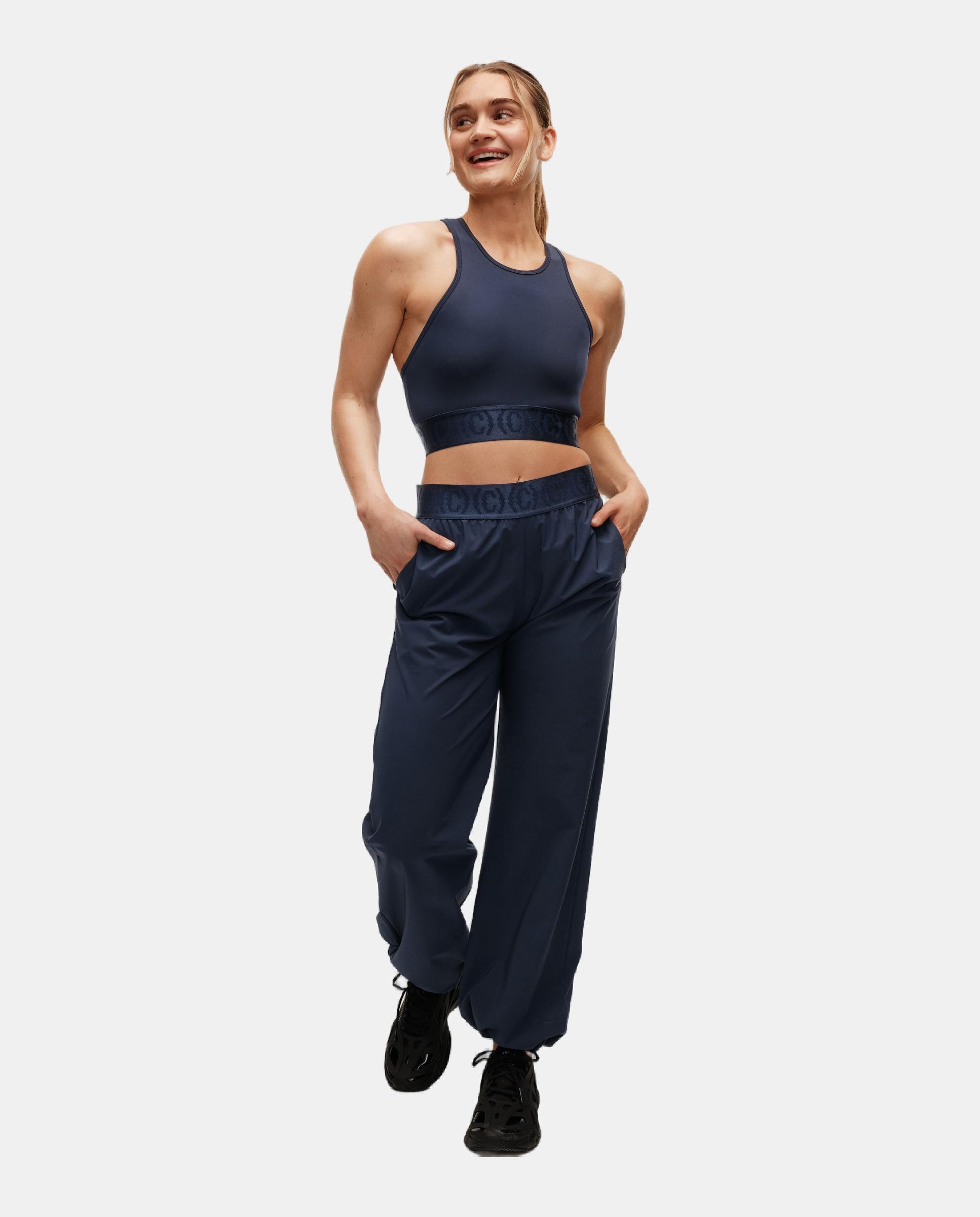 Pantalones de Yoga y Pilates de Mujer Casall Logo Elastic Barrel Pant CASALL - Azul oscuro Azul oscuro-7