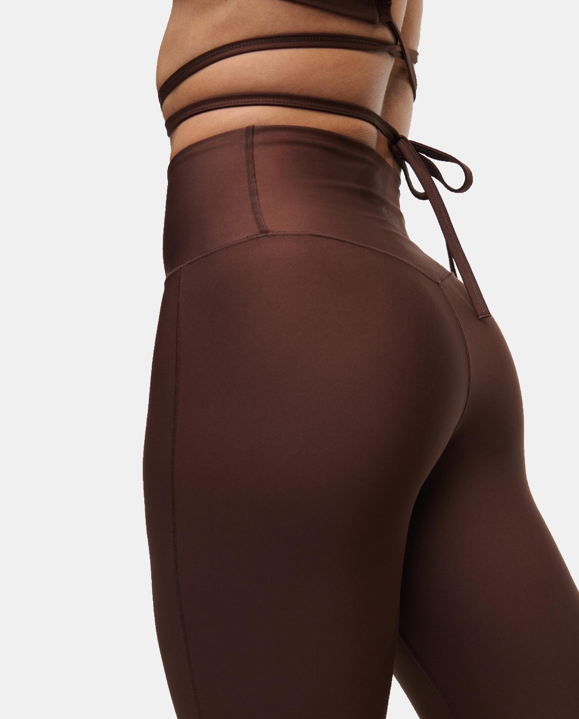 Pantalones de Yoga y Pilates de Mujer Casall Flare High Waist Pant CASALL - Marrón oscuro Marrón oscuro-5