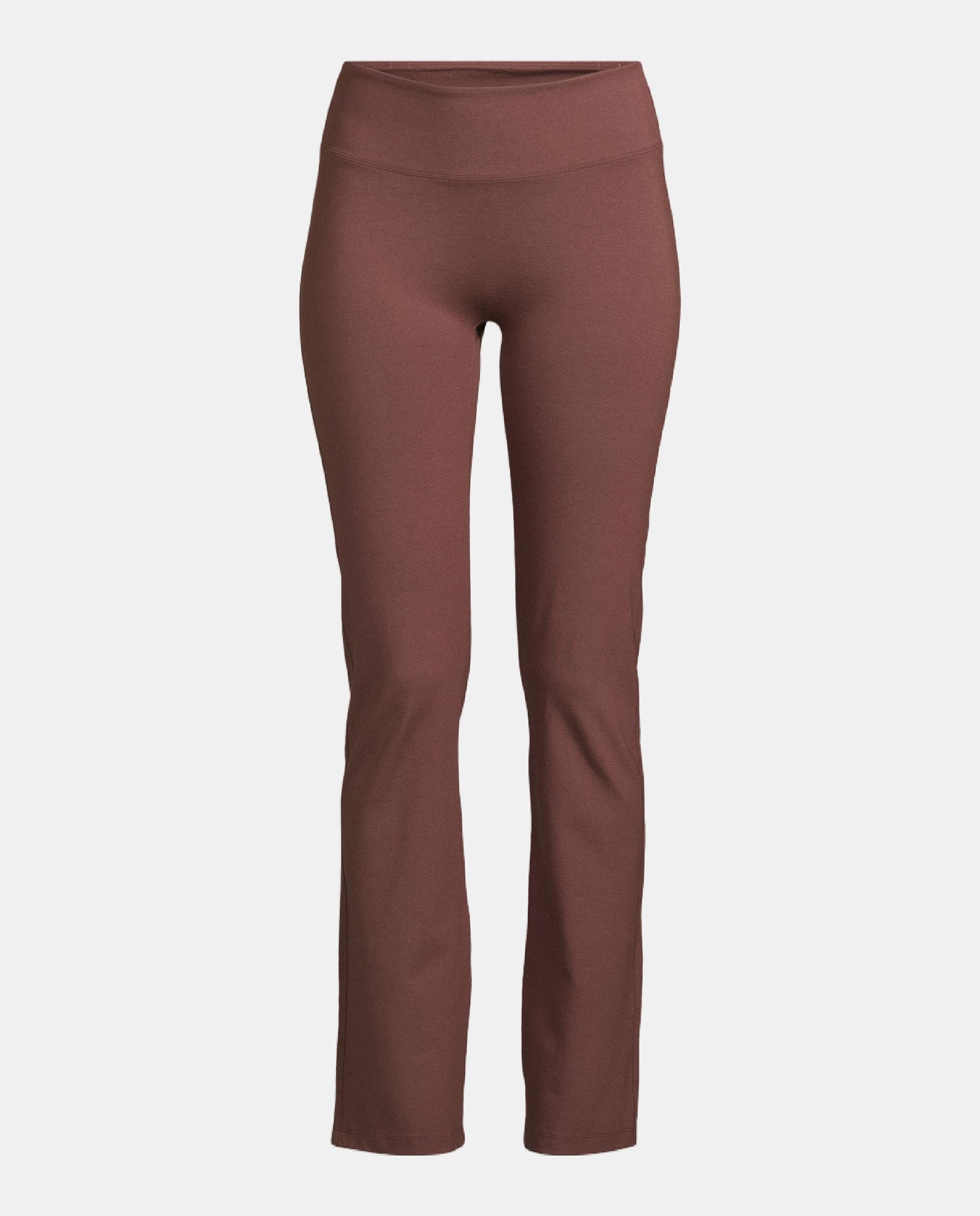 Pantalones de Yoga y Pilates de Mujer Casall Sublime Straight Pant CASALL - Marrón oscuro Marrón oscuro-3