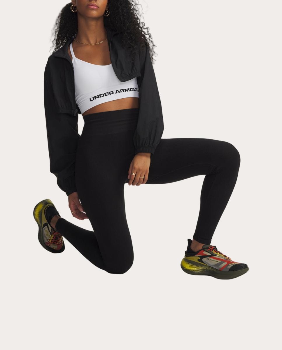 Malla de mujer Seamless Cotton Legging Under Armour - Negro Negro-3