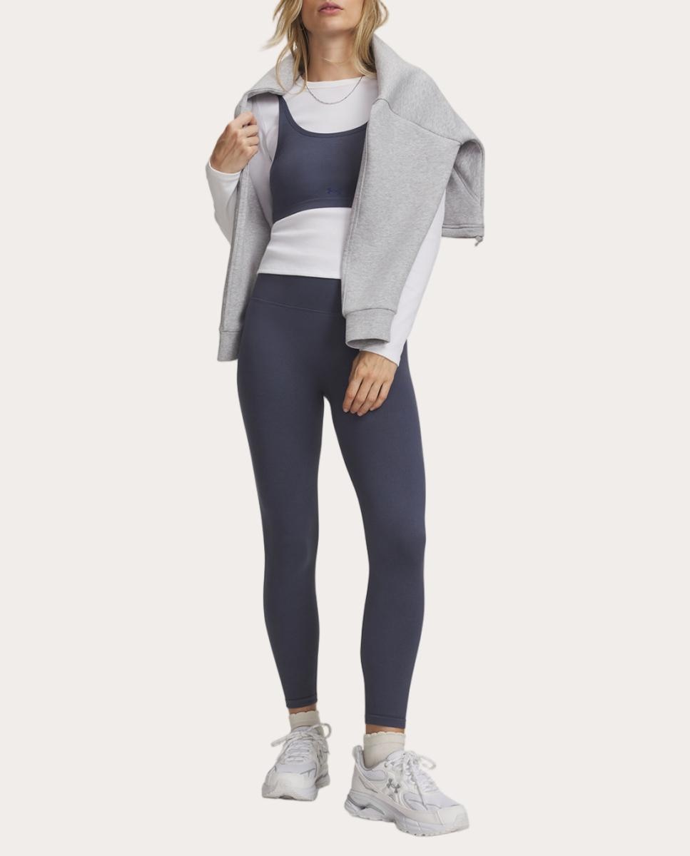 Malla de mujer Seamless Cotton Legging Under Armour - Gris azulado Gris azulado-3