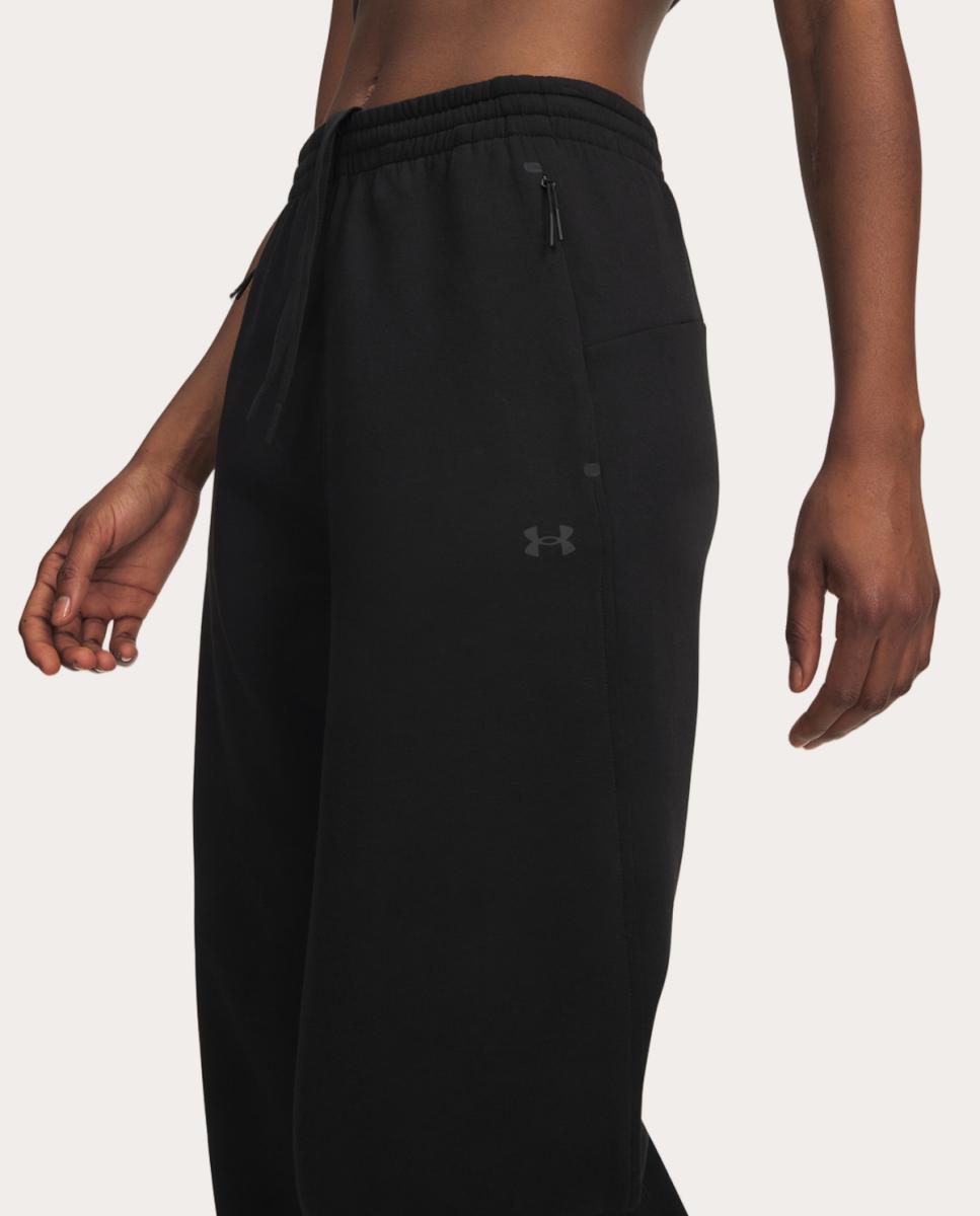 Calças de Mulher Unstoppable Flc Gym Pant Preto-3