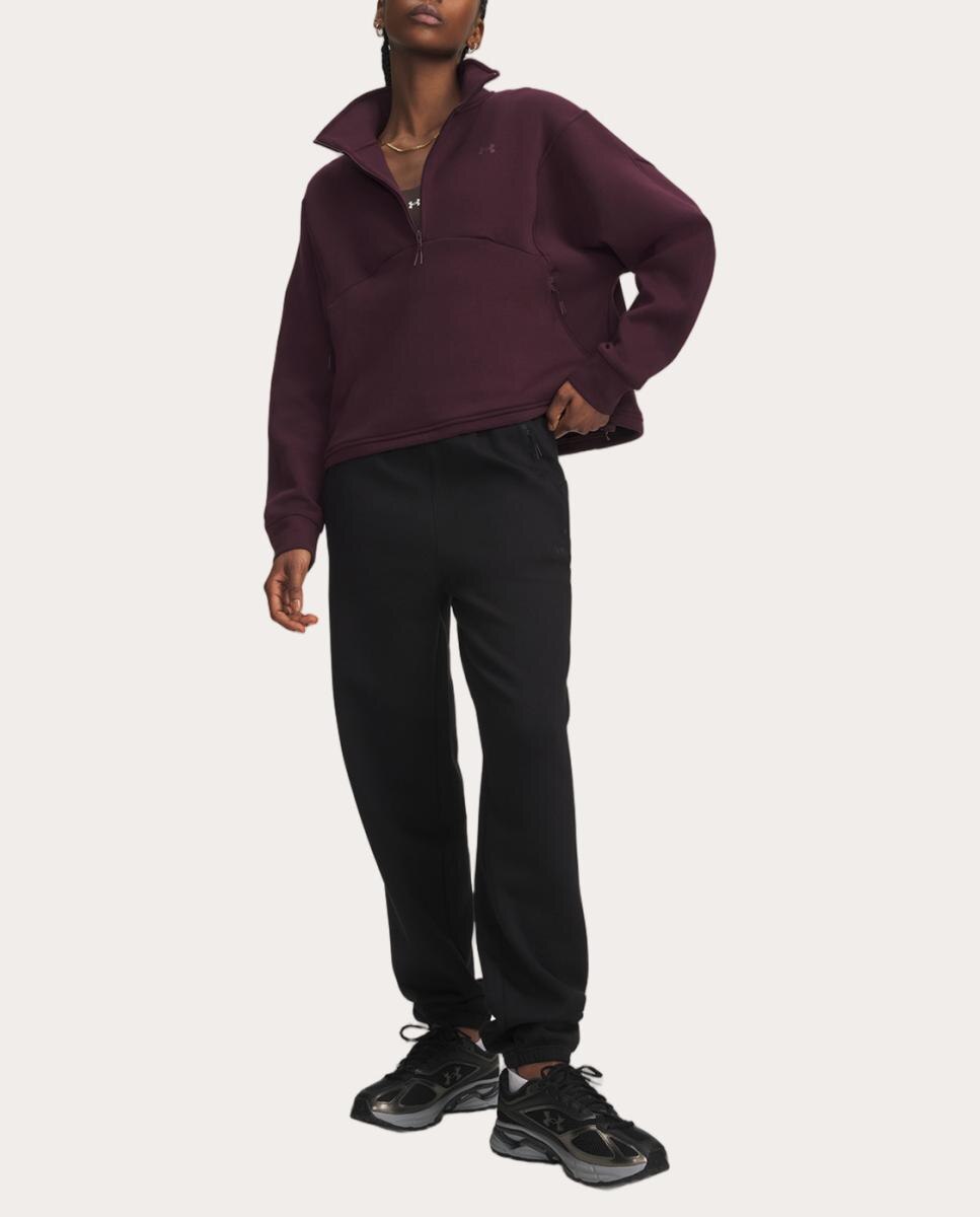 Calças de Mulher Unstoppable Flc Gym Pant Preto-4
