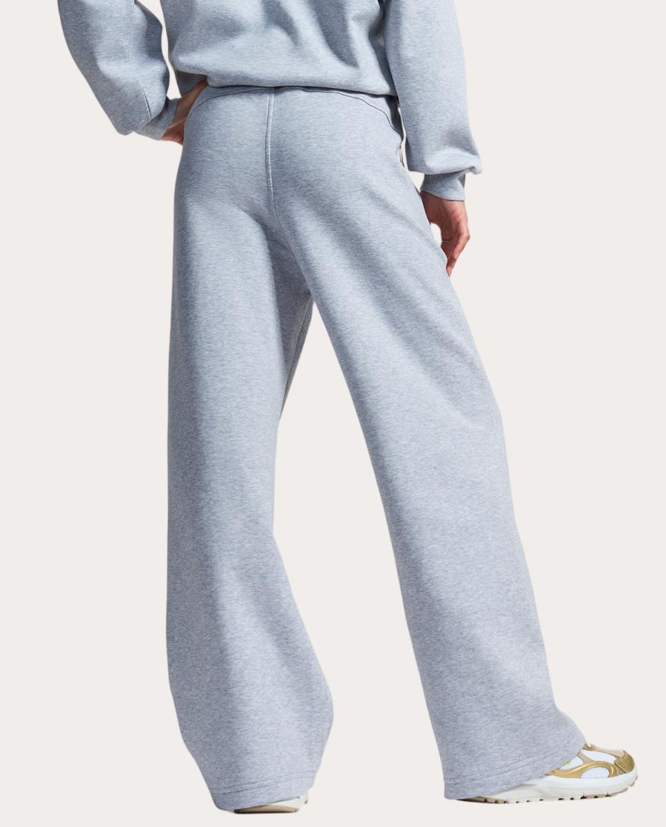 Calças de Mulher Unstoppable Flc Open Pant Cinzento médio-2