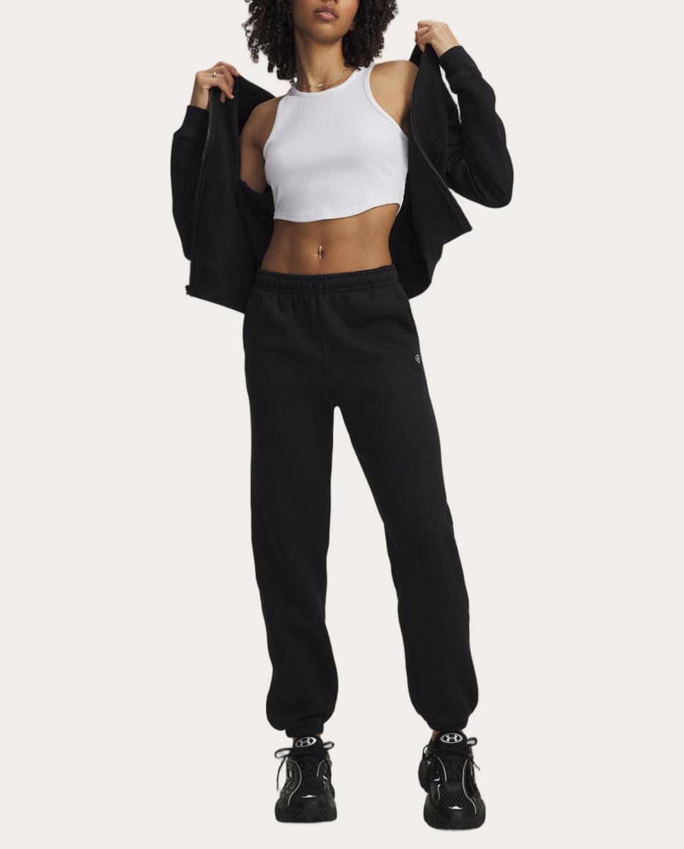 Pantalón de mujer Rival Flc Gym Pant Under Armour - Negro Negro-3