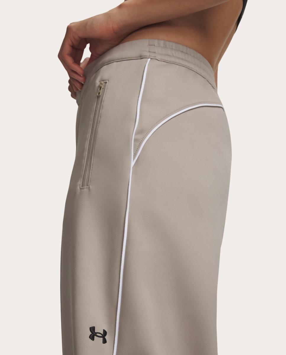 Calças de Mulher Knit Track Pant Taupe-3