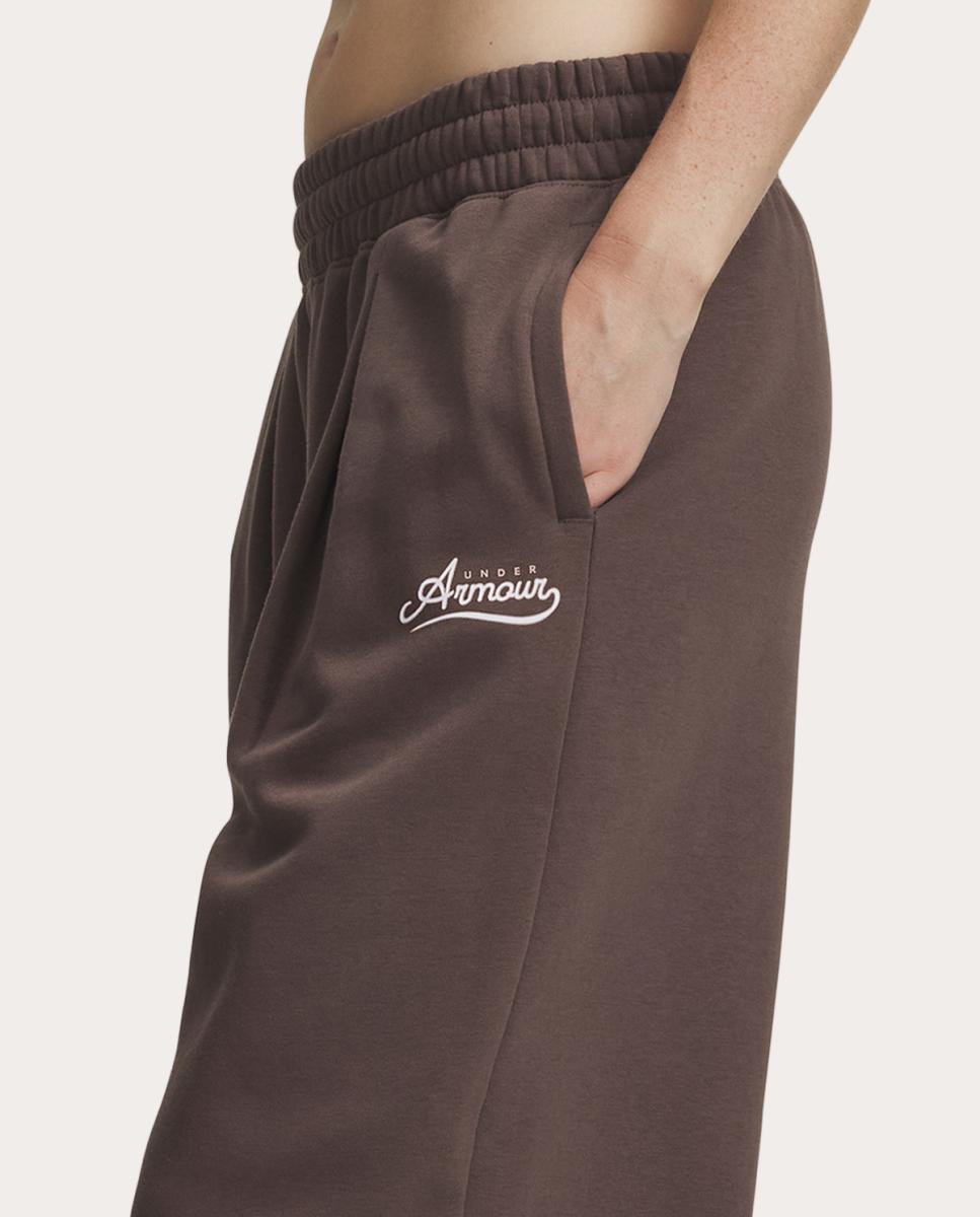 Pantalón de mujer Rival Pleated Varsity Pant Under Armour - Gris oscuro Gris oscuro-3