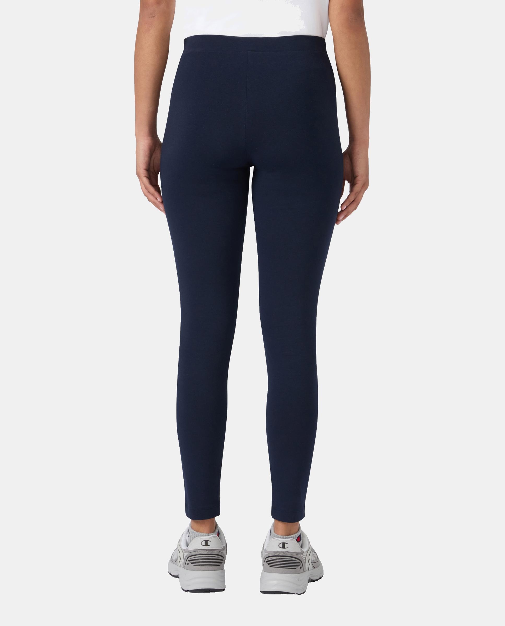Leggings Casual de Mulher Azul-2
