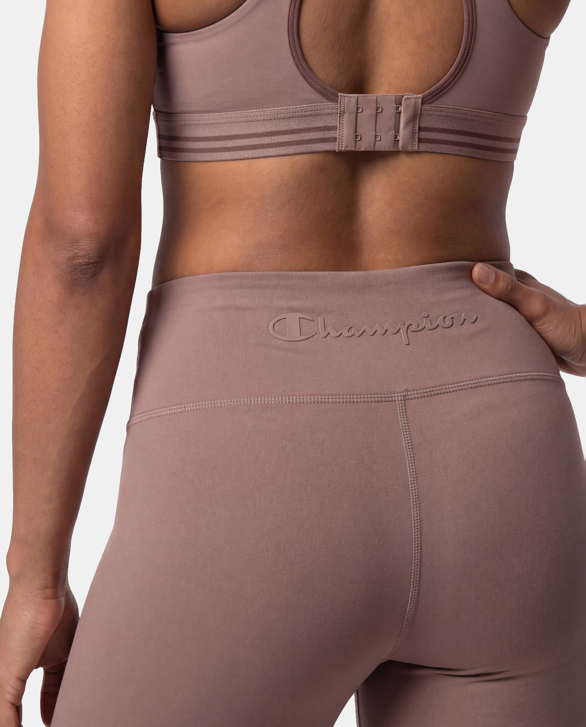 Leggings Casual de Mulher Castanho-2