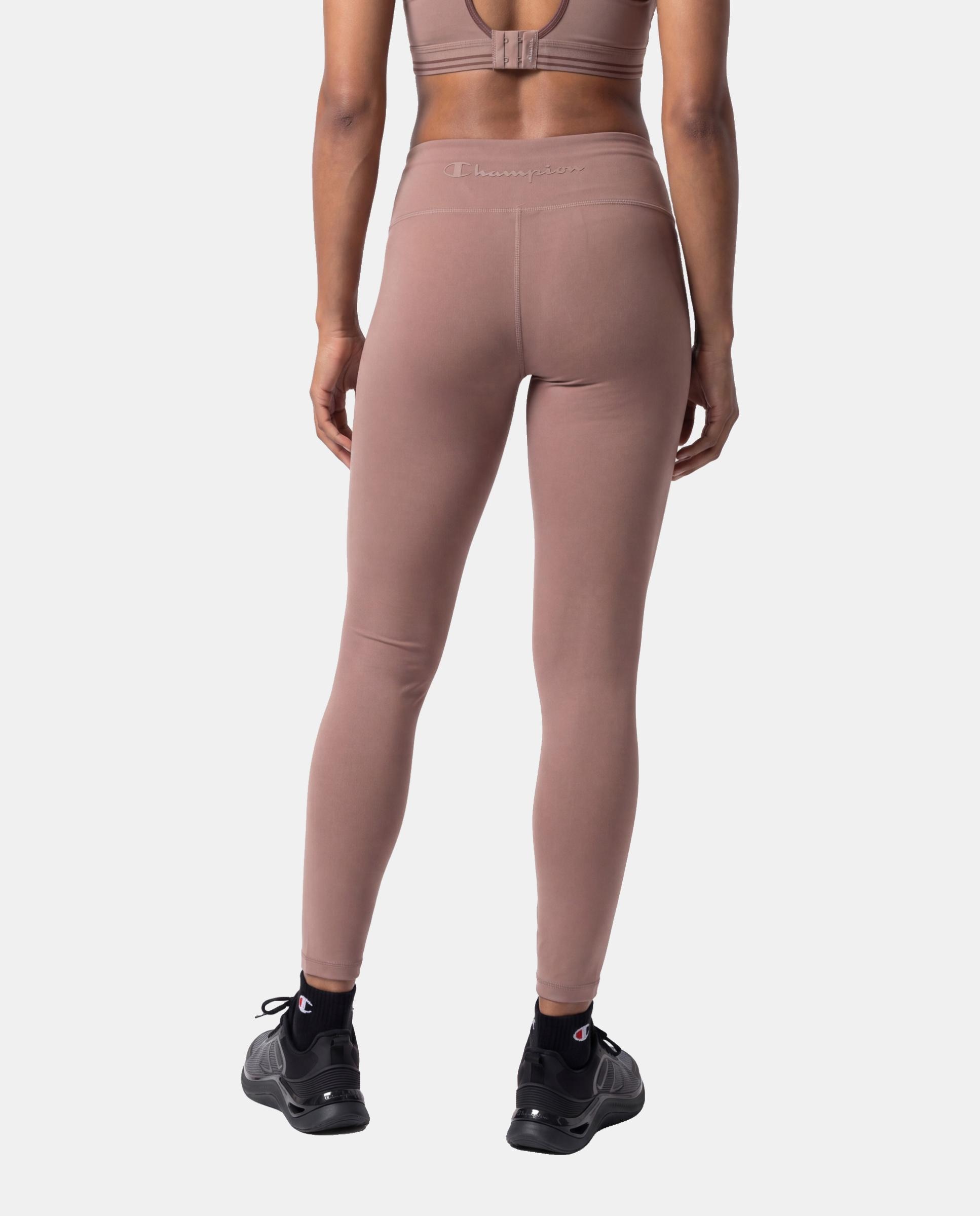 Leggings Casual de Mulher Castanho-3