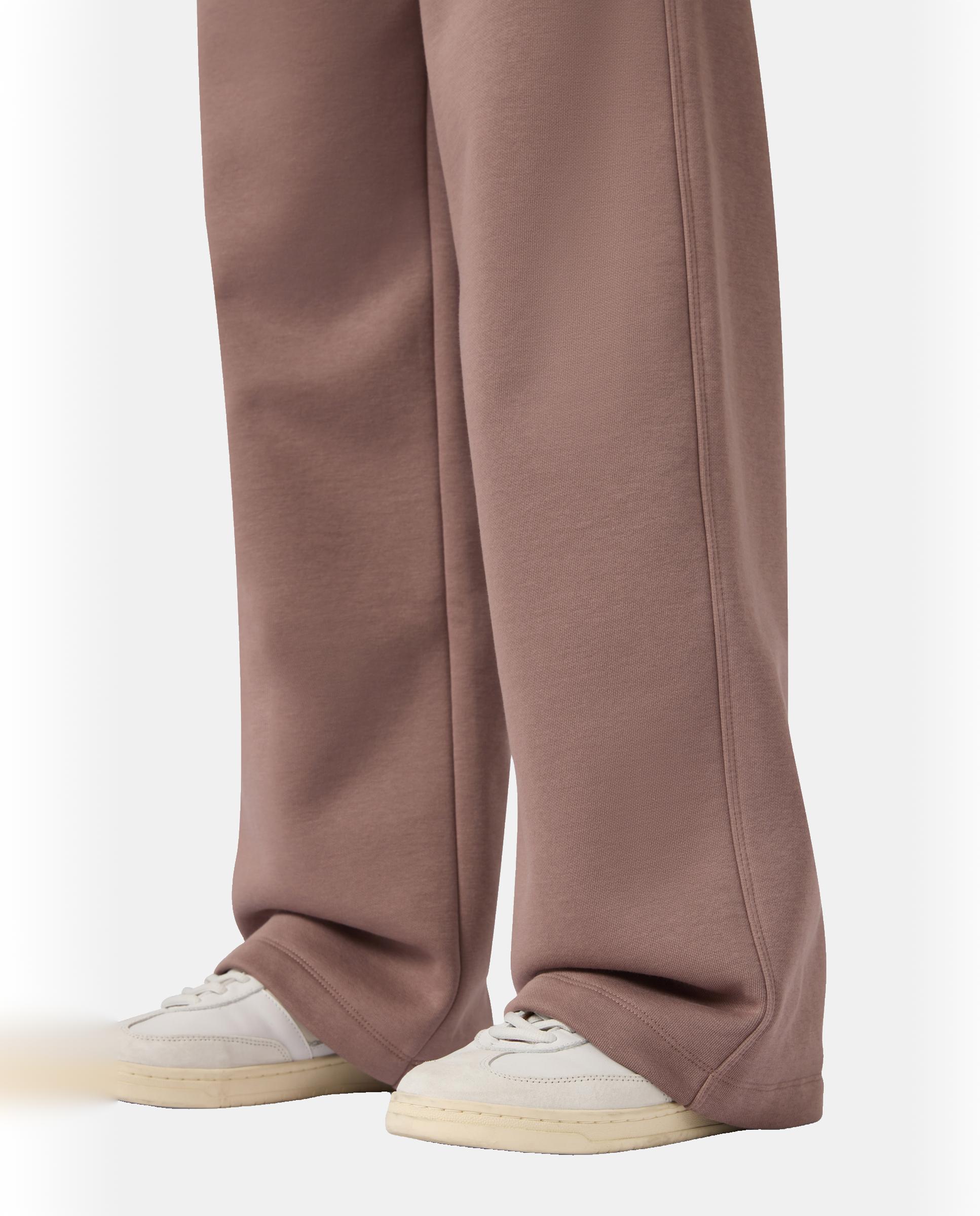 Pantalones Casual de Mujer Wide Leg Pants CHAMPION - Marrón Marrón-4