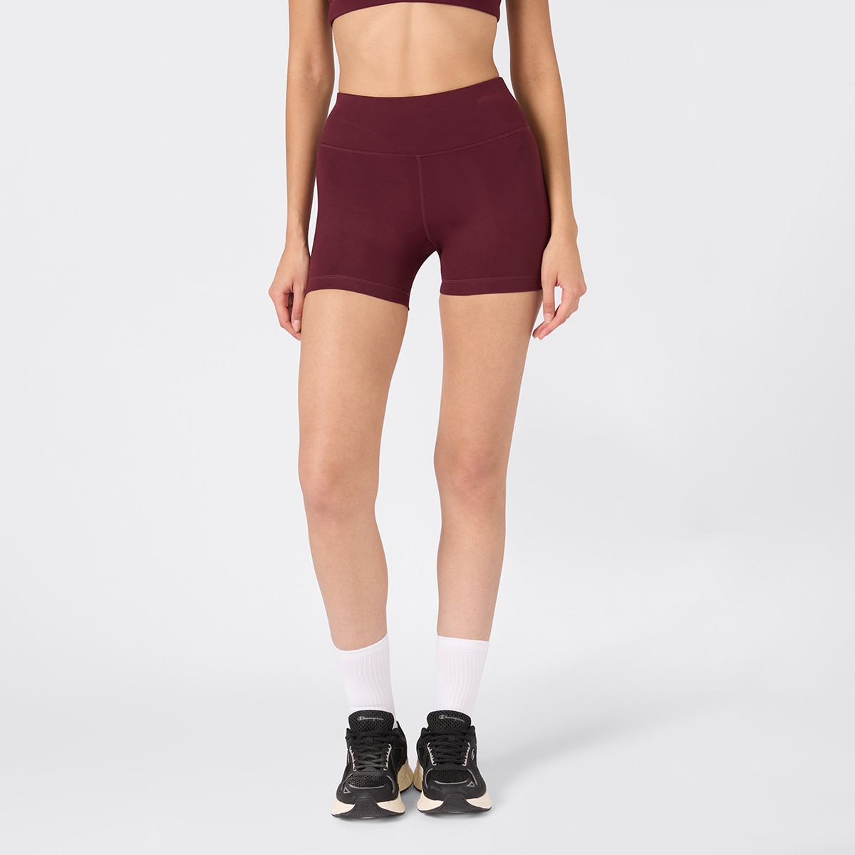 Calções de Mulher Preto-1