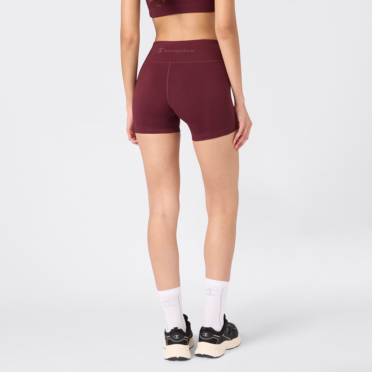 Calções de Mulher Preto-2