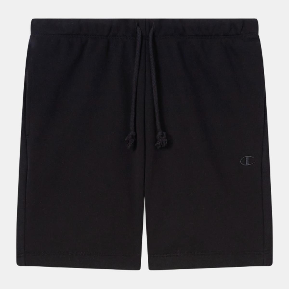 Calções Tipo Bermudas de Mulher Preto-5