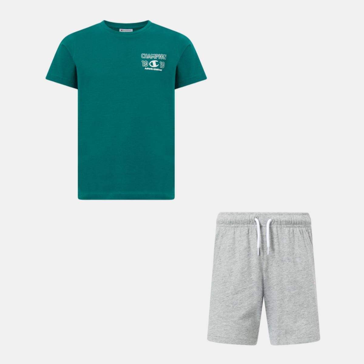 Conjunto de Menino Verde-4