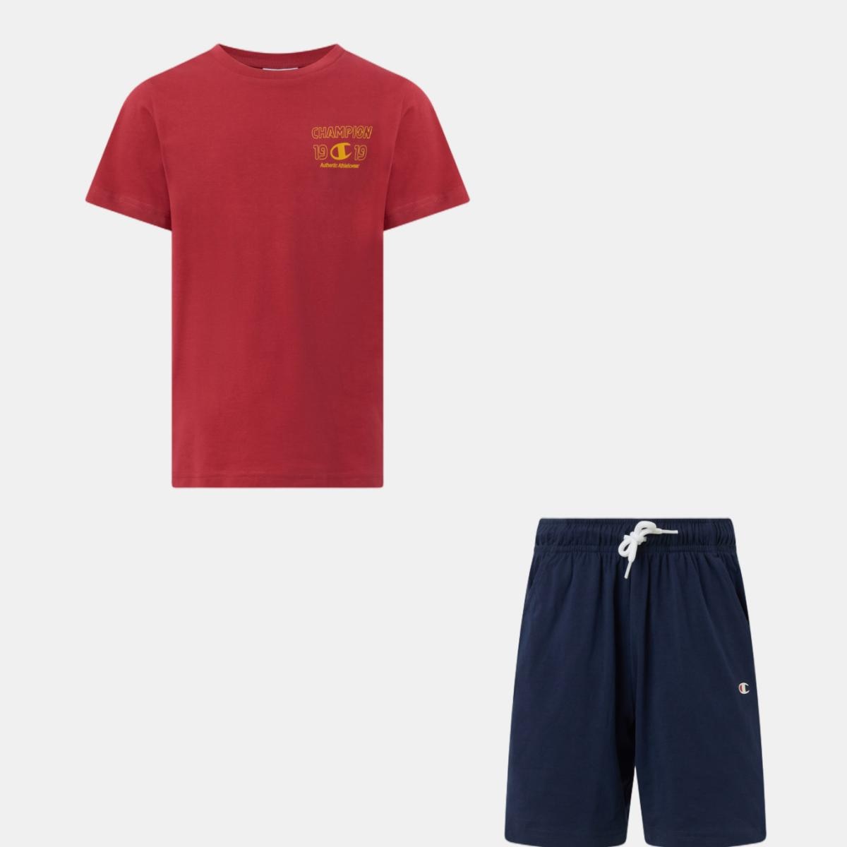 Conjunto de Menino Vermelho-4