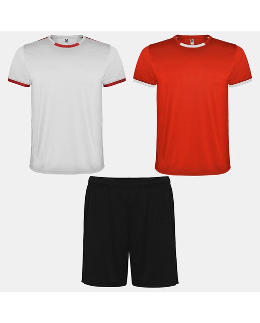 Conjunto de Criança Poli Racing Branco / Vermelho-1