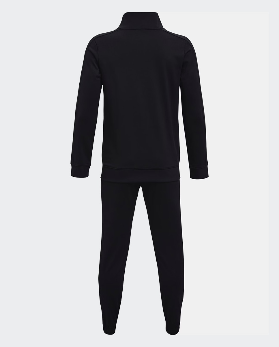 Fato de Treino de Criança UA Rival Knit Track Suit Preto / Branco-2