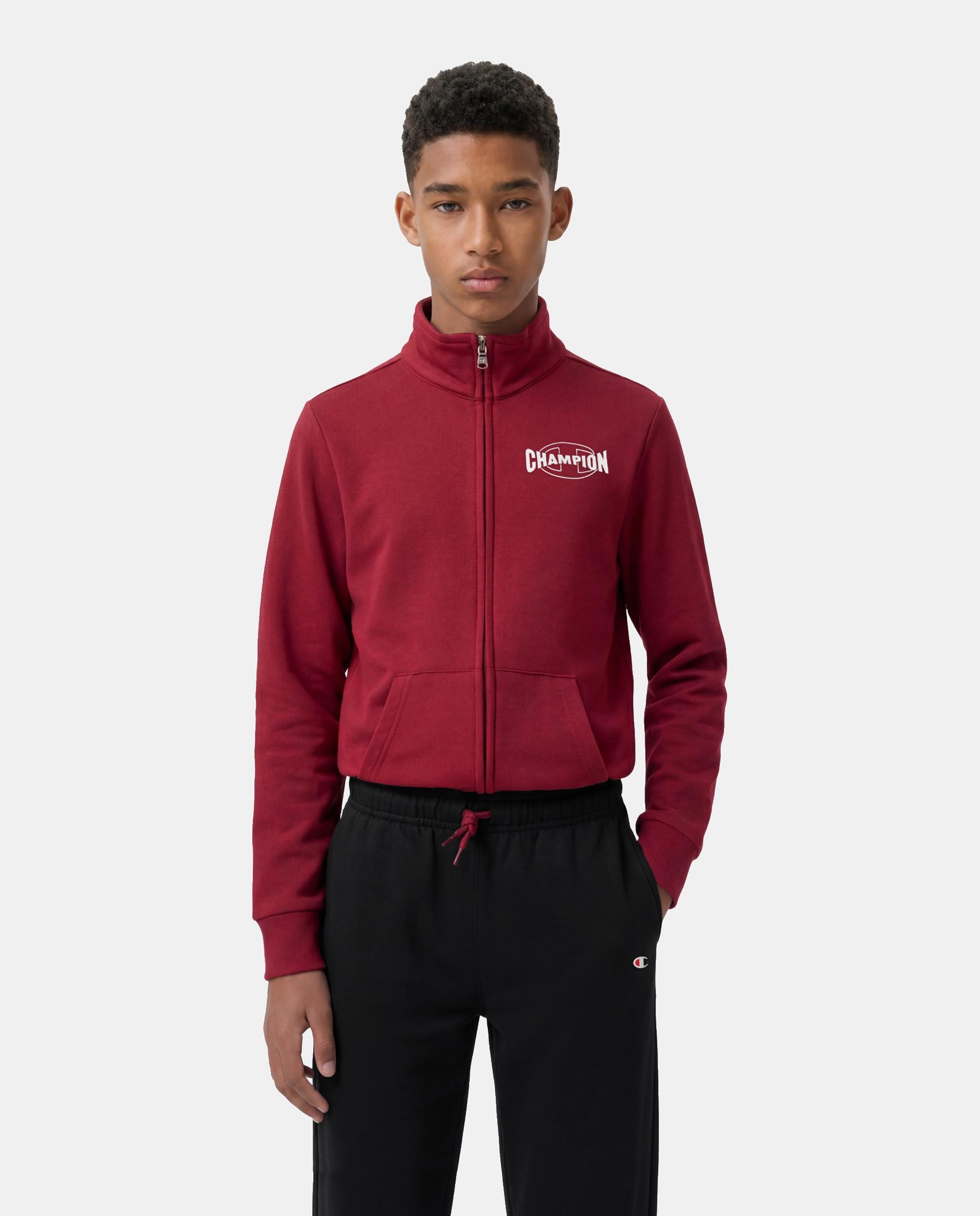 Fato-de-treino Casual de Criança Sweatsuit Vermelho-2