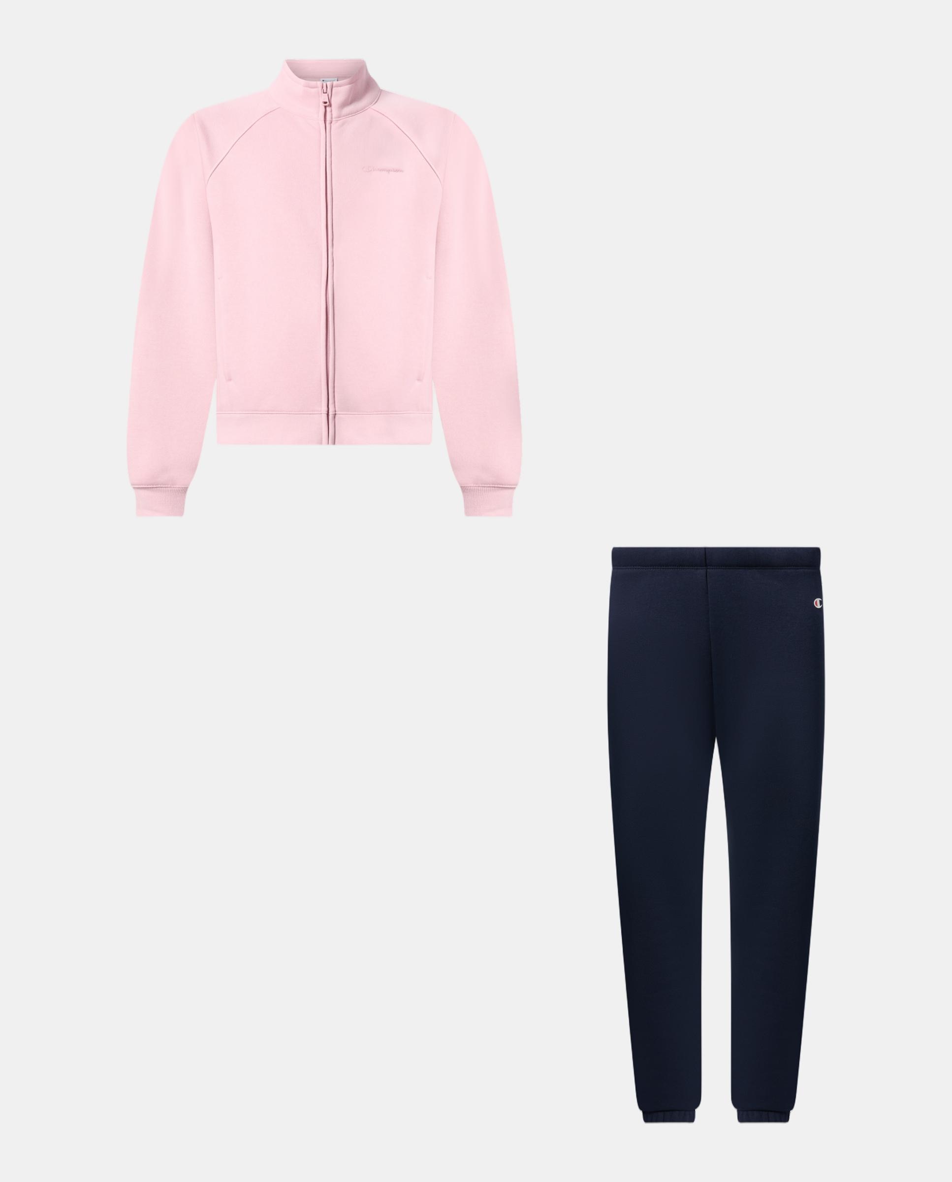 Fato-de-treino Casual de Criança Sweatsuit Rosa-4
