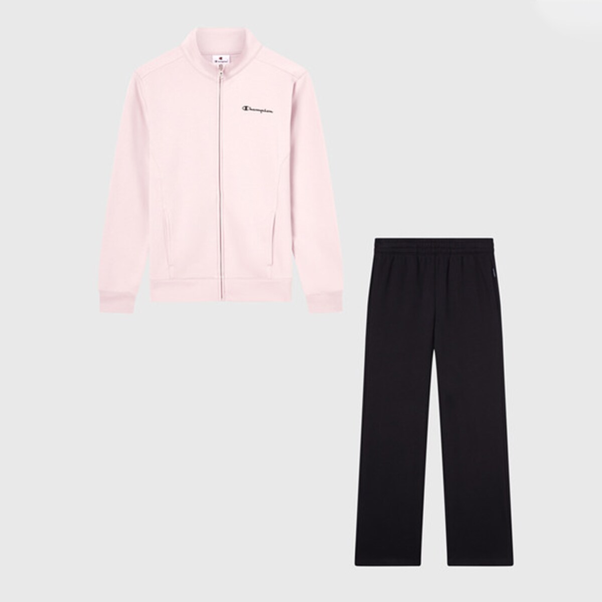 Fato de Treino de Mulher em Algodão Preto-3