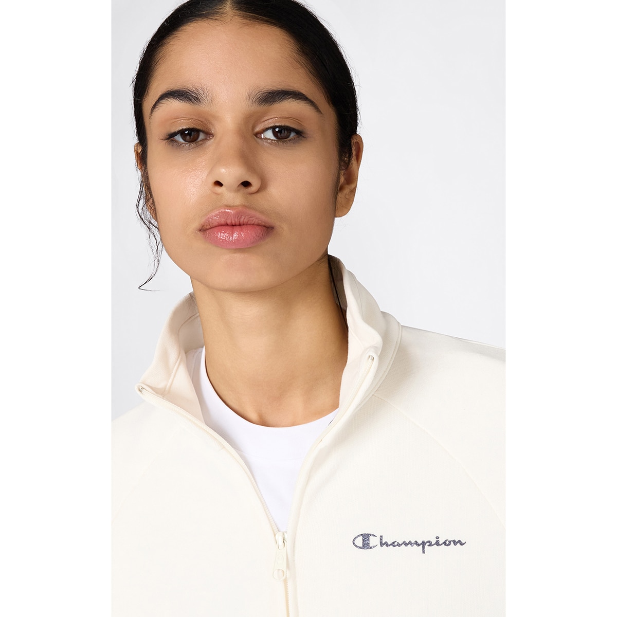 Fato de Treino de Mulher Full Zip Suit Cinzento-3
