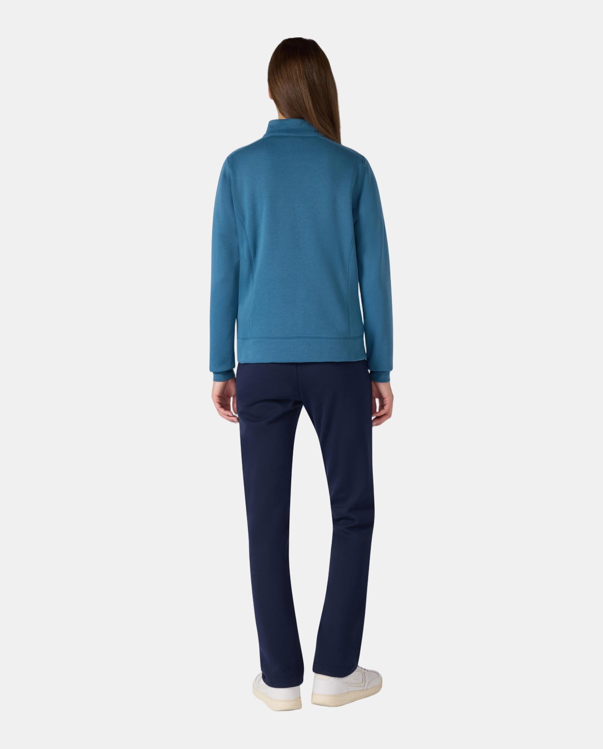 Fato-de-treino Casual Full Zip Suit Azul-3