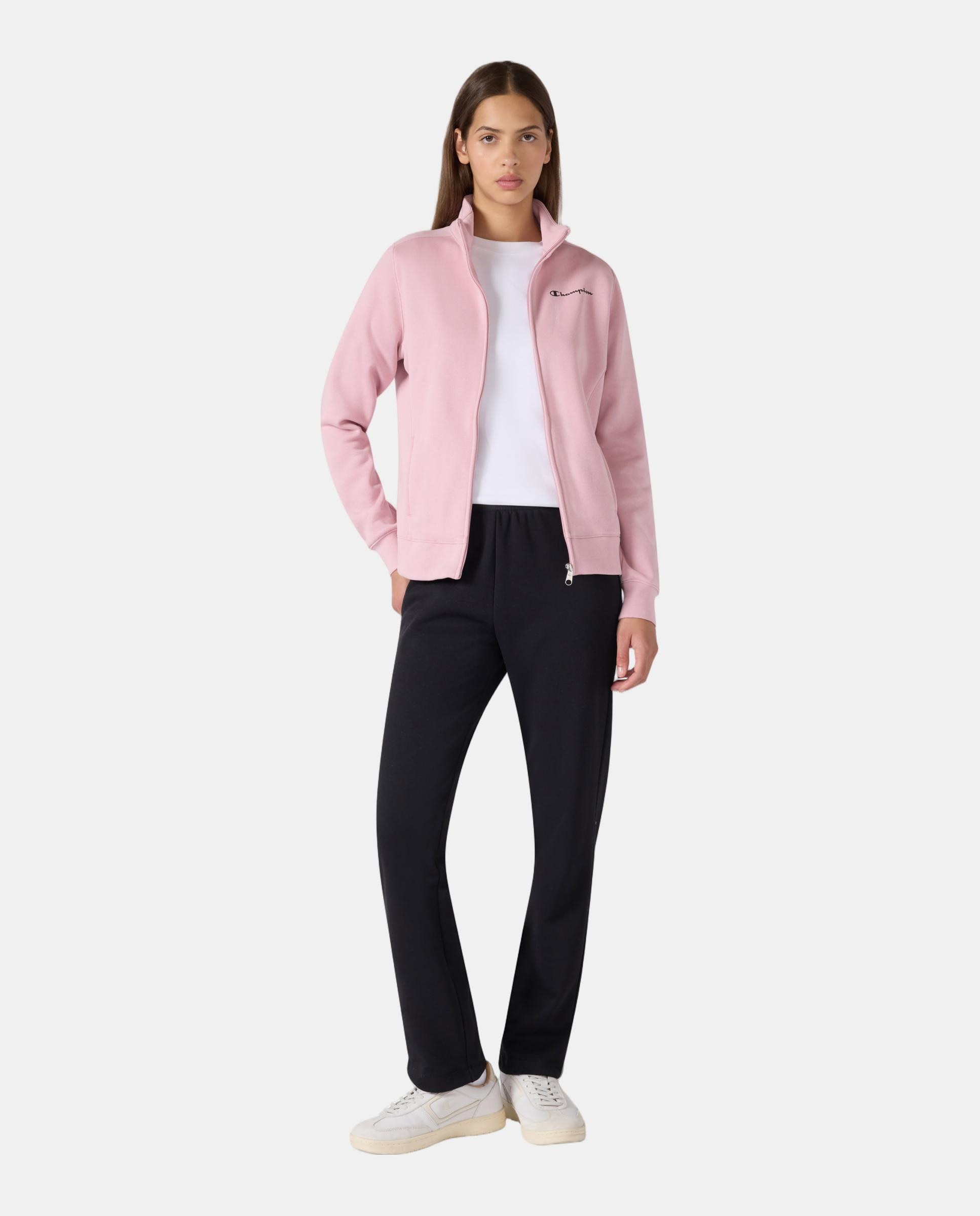 Fato-de-treino Casual Full Zip Suit Rosa-5
