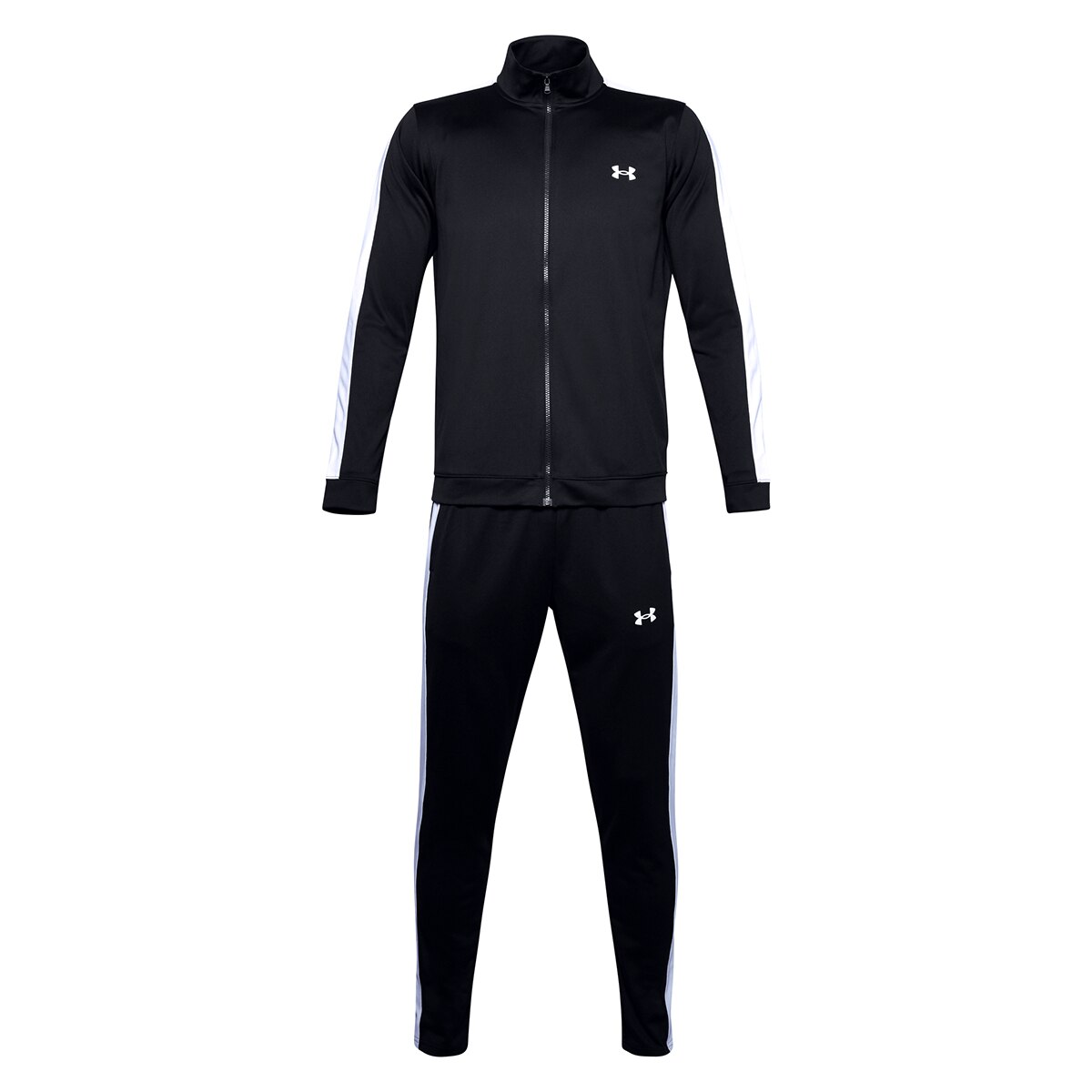 Fato de Treino de Homem UA Rival Knit Track Suit Preto / Branco-5