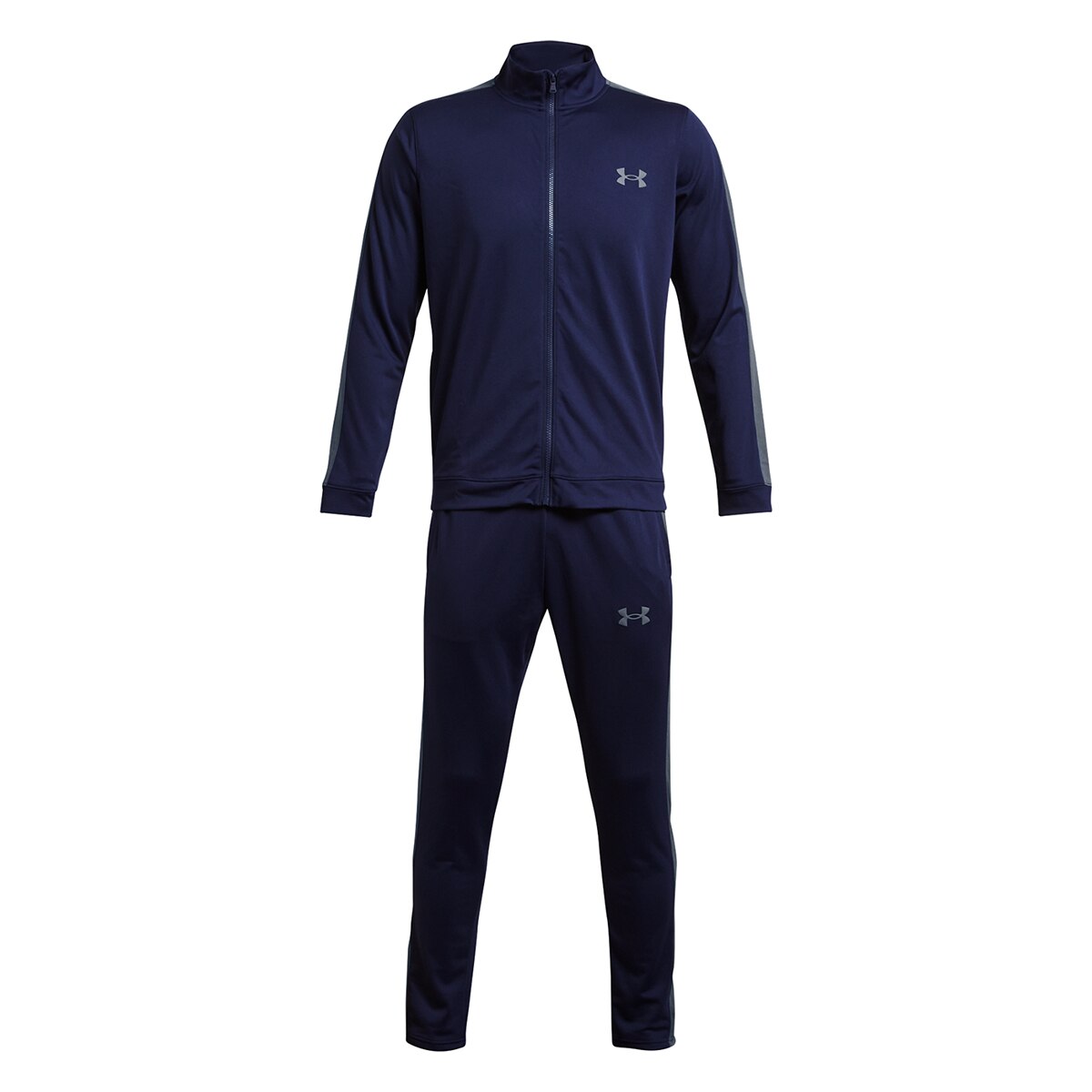 Fato de Treino de Homem UA Rival Knit Track Suit Azul-noite-5