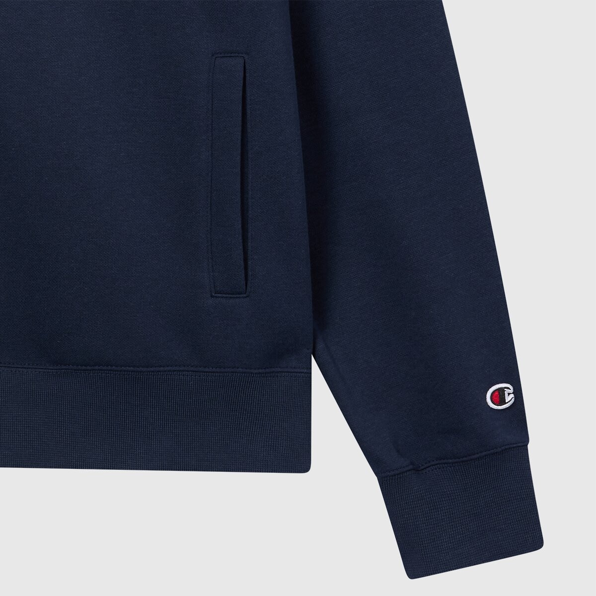 Fato de Treino de Algodão de Homem Azul-marinho-3