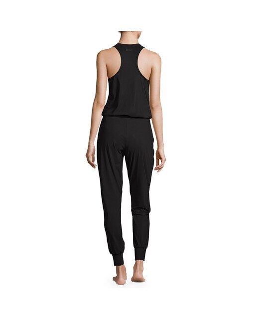 Macacão de mulher Weekend Jumpsuit Racerback Casall Preto-2