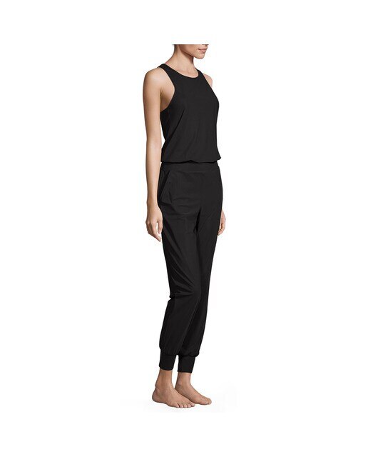 Macacão de mulher Weekend Jumpsuit Racerback Casall Preto-3