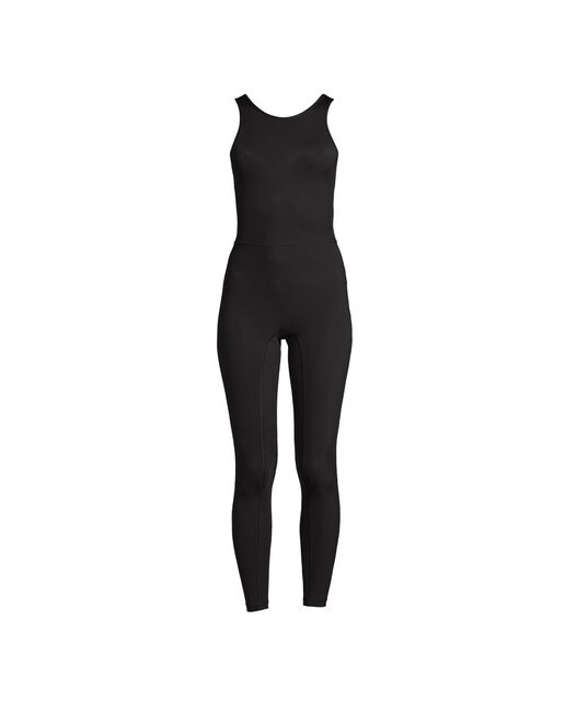 Macacão de Mulher Catsuit Open Back Preto-1