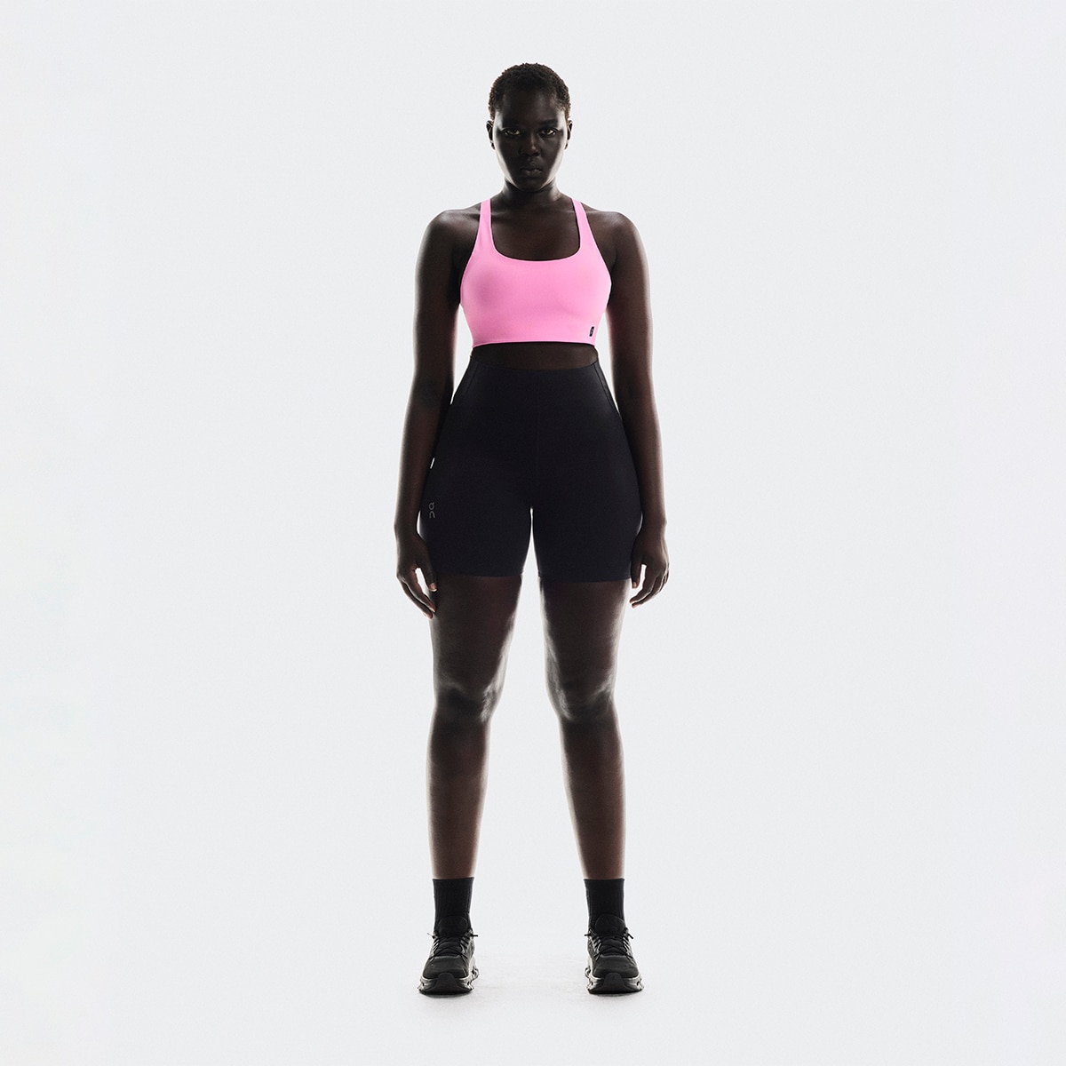 Mallas de mujer Train Tights Short On - Negro Negro-3