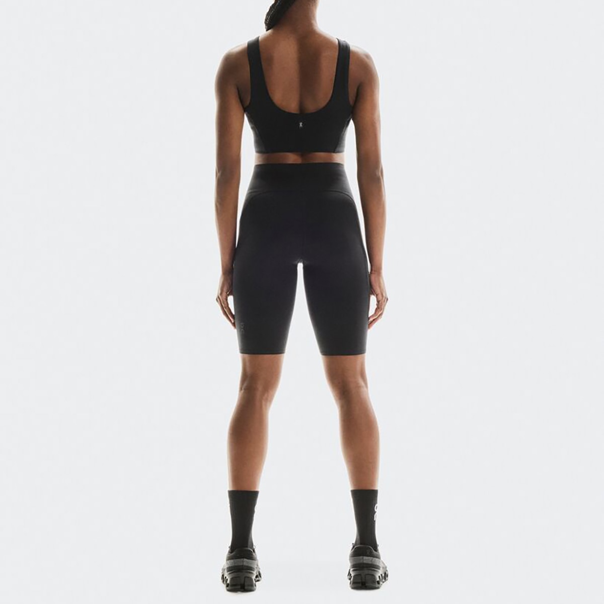 Mallas de mujer Studio Tights Short On - Negro Negro-6