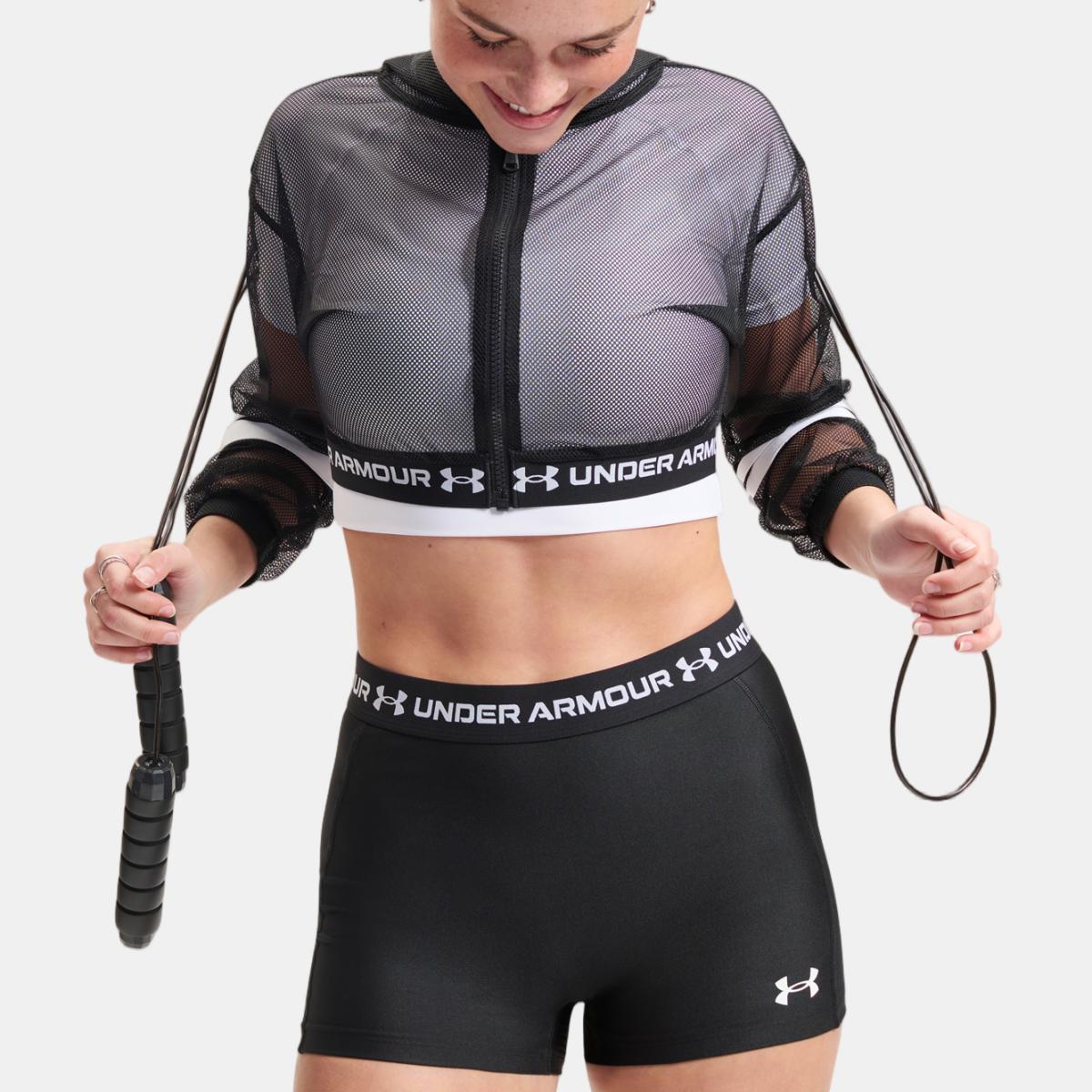 Calções de Mulher HeatGear Shorty Preto-4