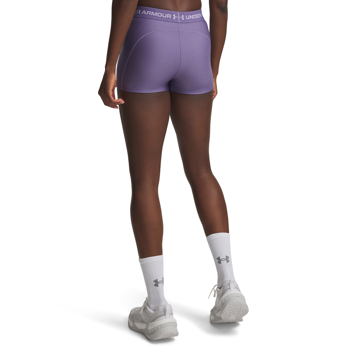 Calções de Mulher Training HeatGear Shorty Púrpura-2