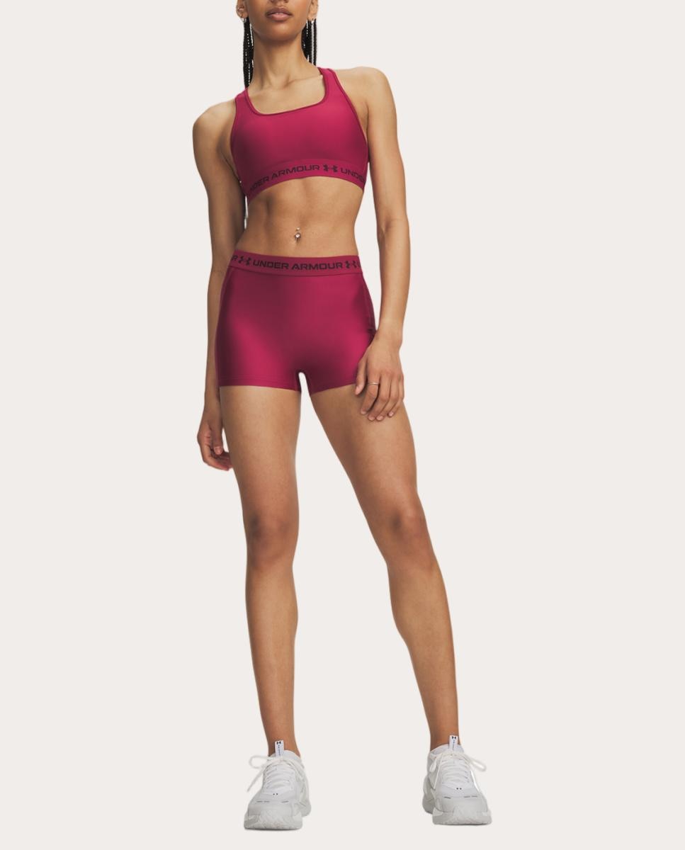 Calções de Mulher HeatGear Shorty Vermelho-3