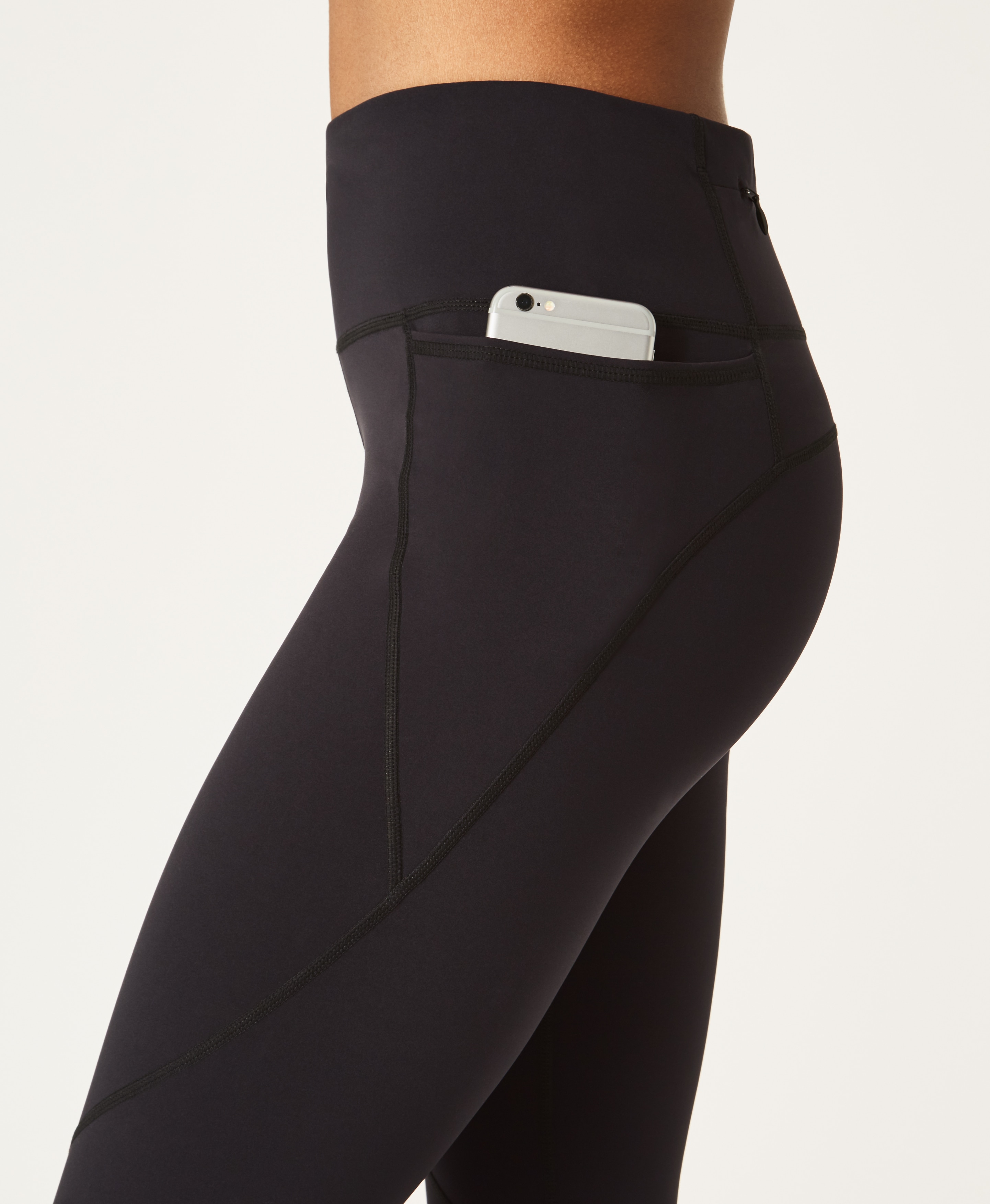 Leggings de Mulher Power Cropped Workout Preto-2