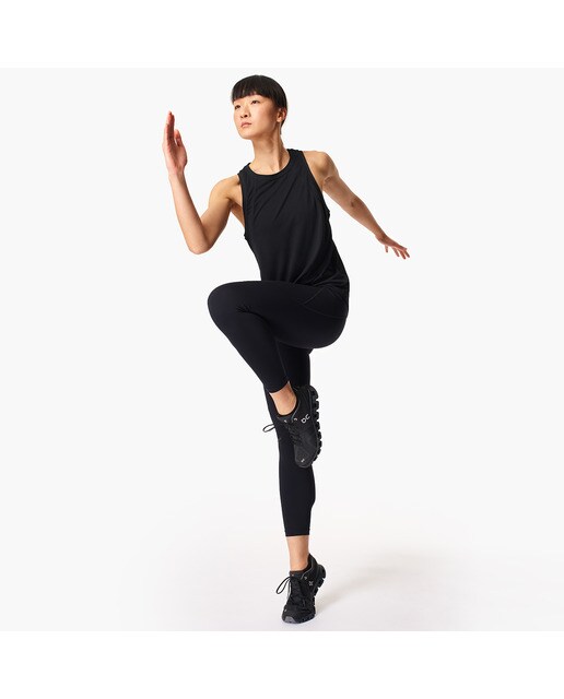 Leggings de Mulher Power 7/8 Workout Preto-4