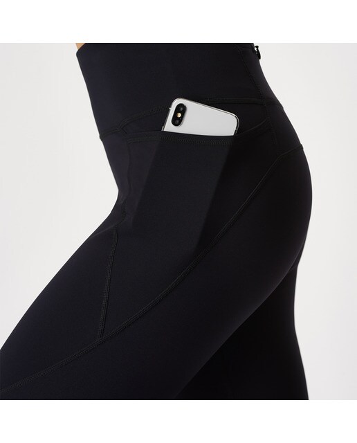 Leggings de Mulher Power 7/8 Workout Preto-5