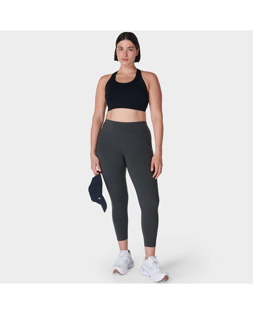 Leggings de Mulher Power 7/8 Workout Cinzento-2