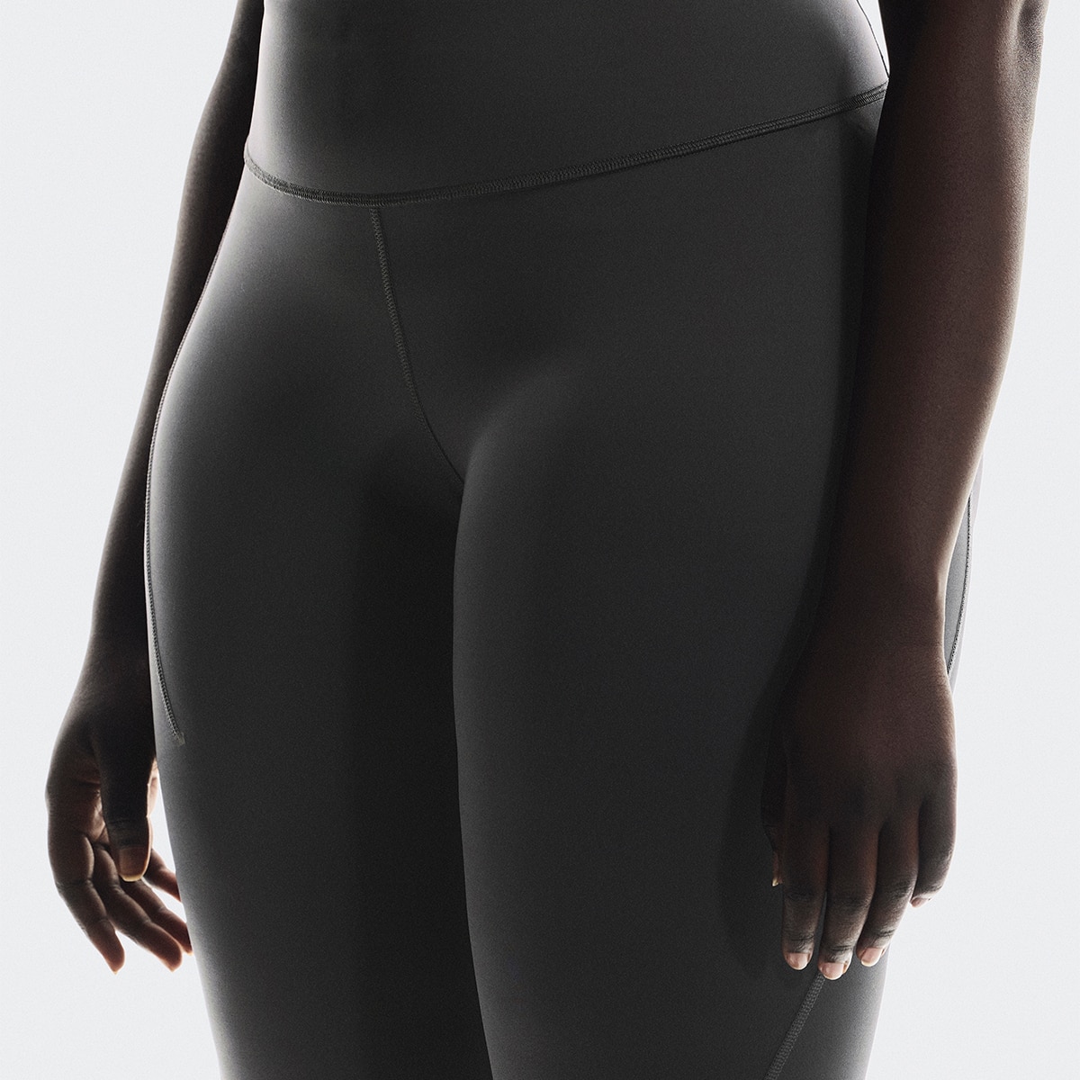 Mallas de mujer Performance Tights 7/8 On - Gris Gris-3