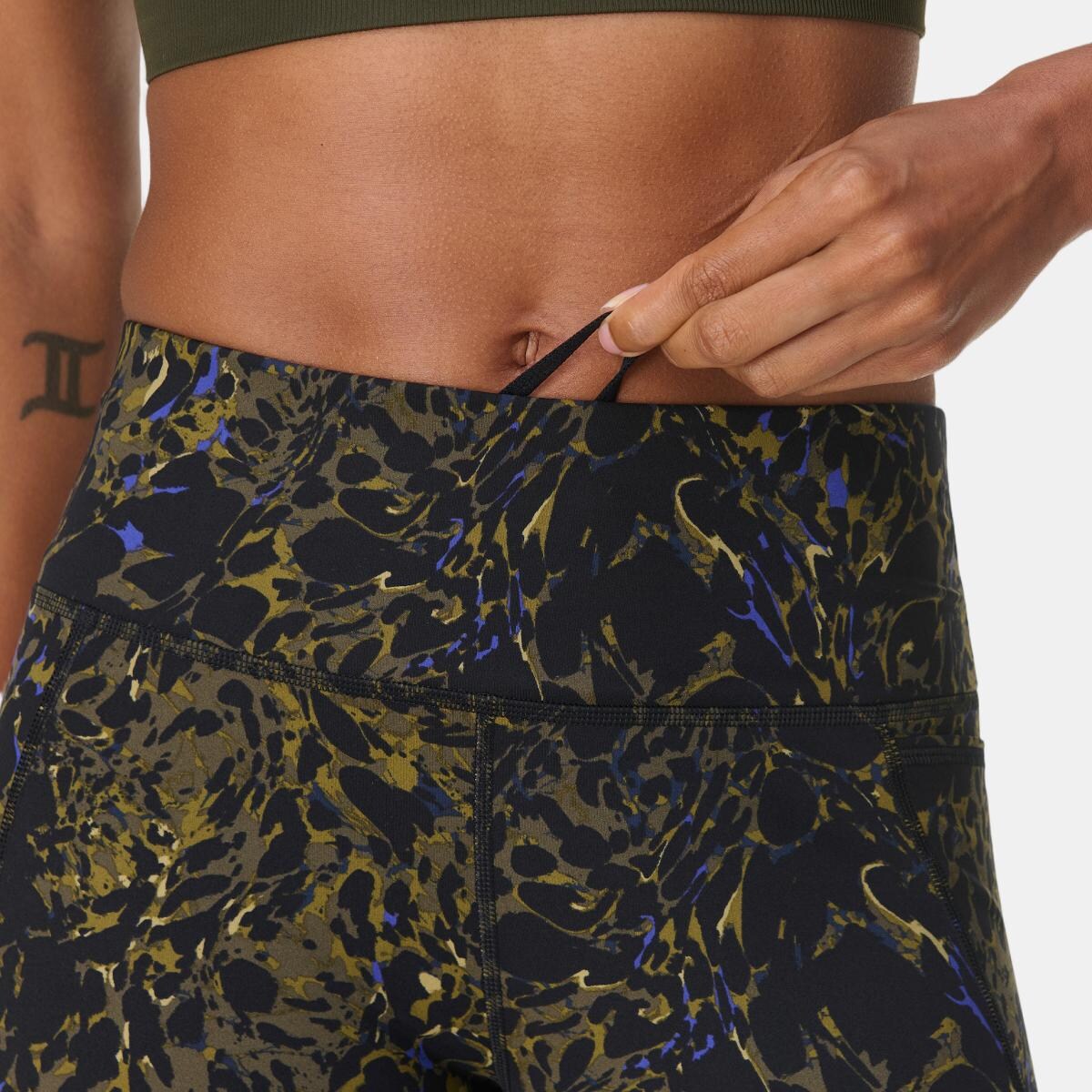 Leggings de mulher Power 7/8 Workout Leggings Sweaty Betty Verde-5